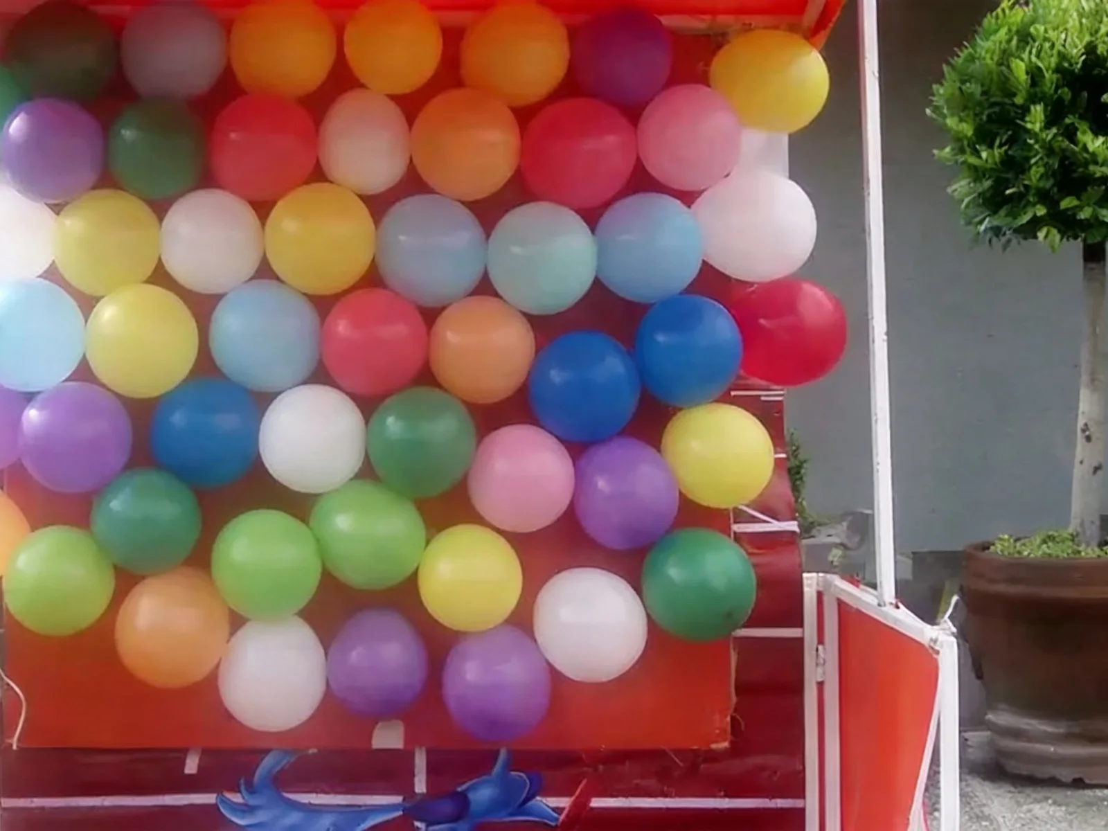 Dardo con globos